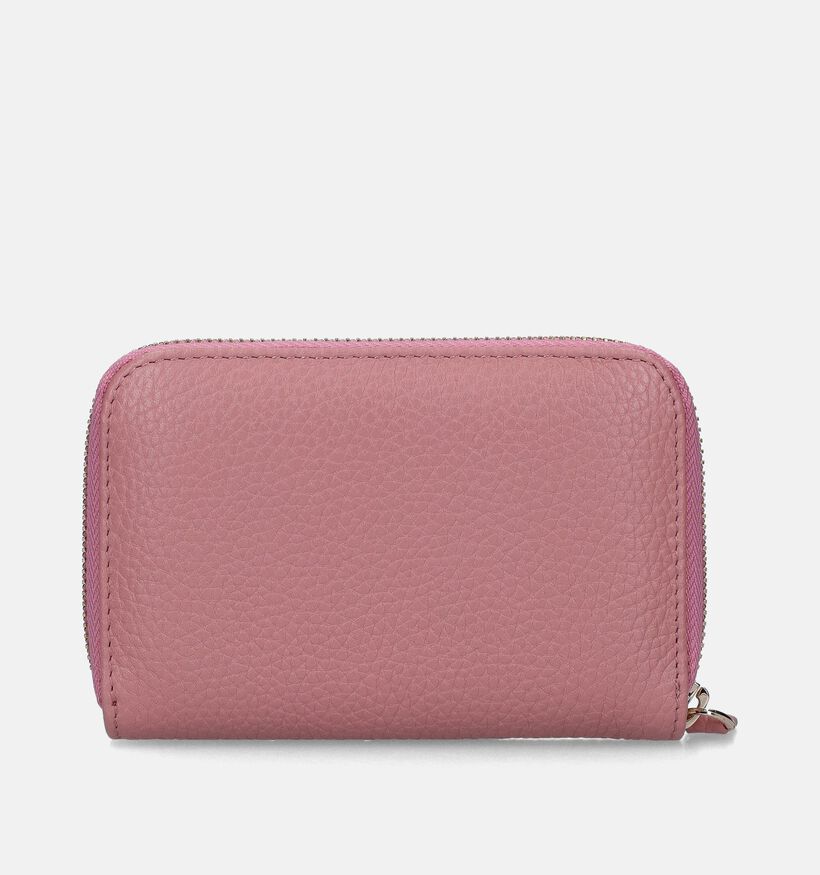 Geox Porte-monnaie zippé en Rose pour femmes (341588)