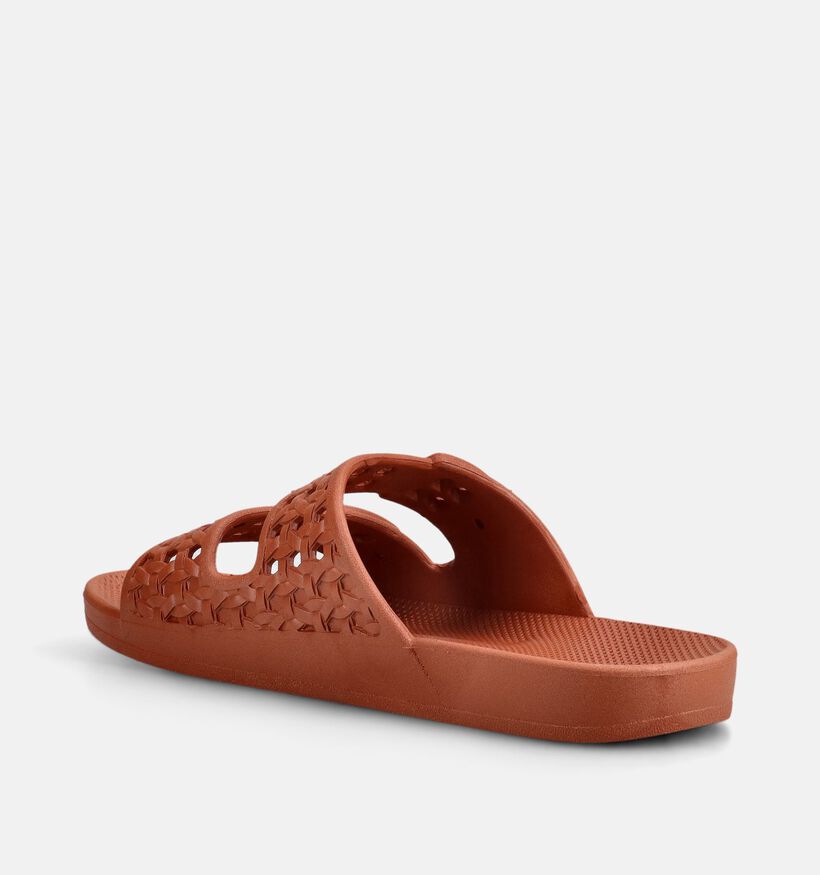 Freedom Moses Claquettes en Marron pour femmes (370854)