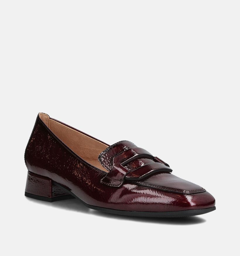 Gabor Bordeaux Mocassins met Hak voor dames (363125)