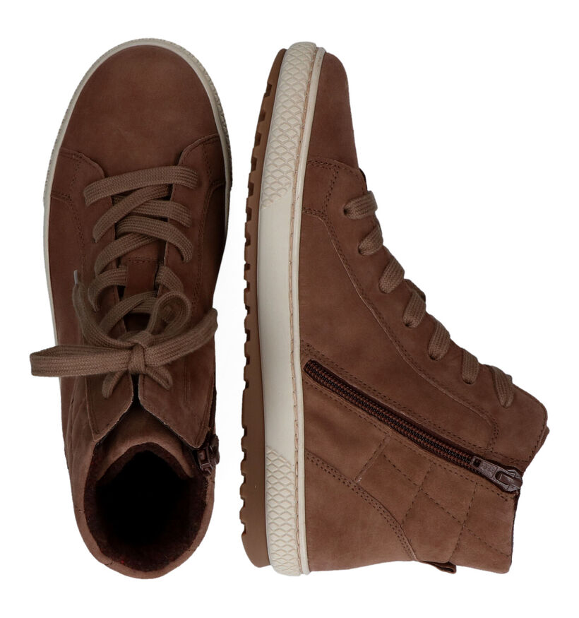 Gabor Bruine Sneakers voor dames (315279) - geschikt voor steunzolen