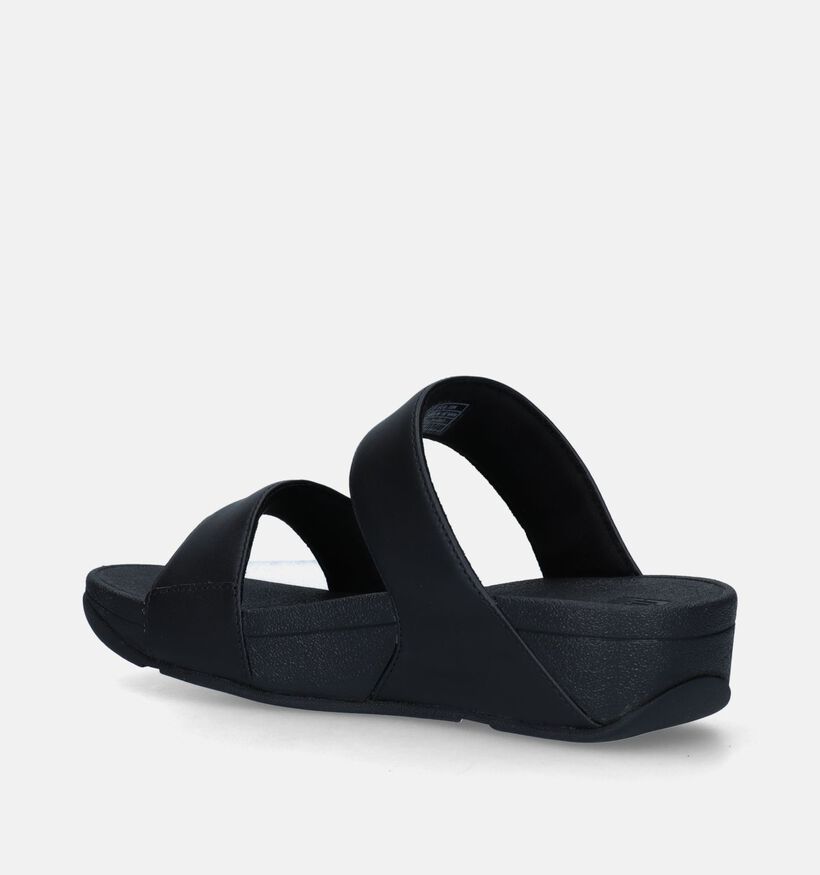 Fitflop Lulu Slide Zwarte Slippers voor dames (302651)