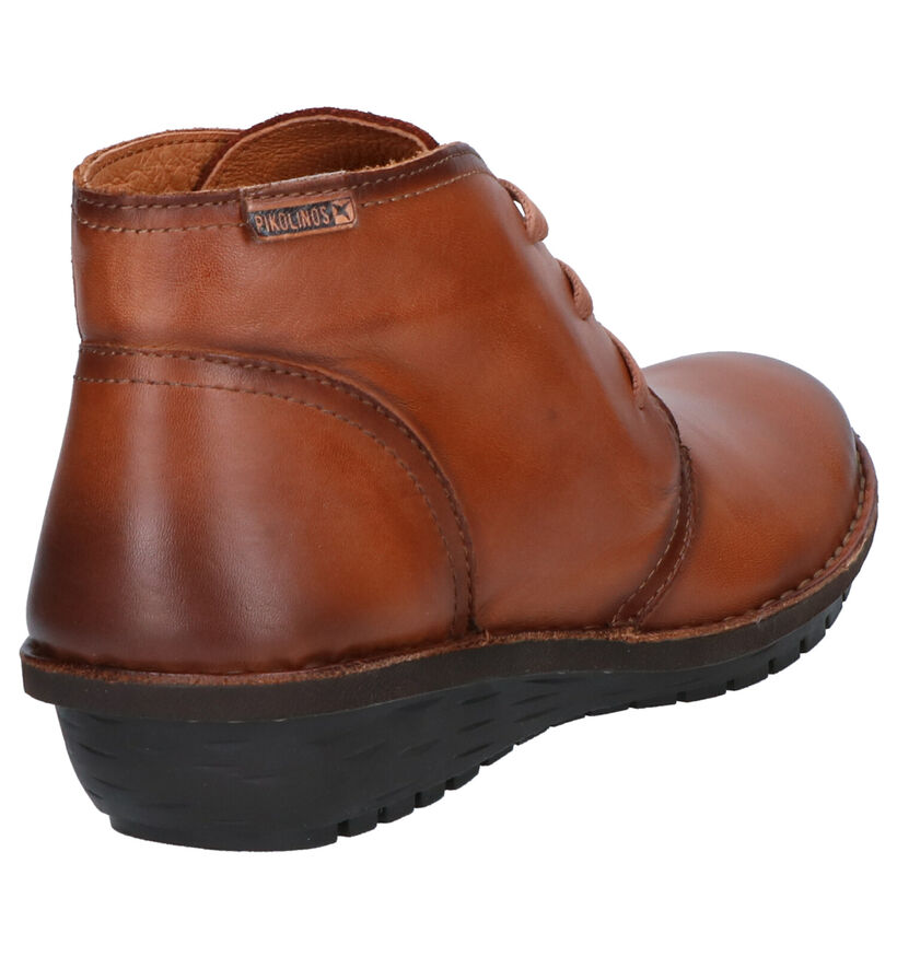 Pikolinos Wabana Cognac Hoge Schoenen in leer (261453)