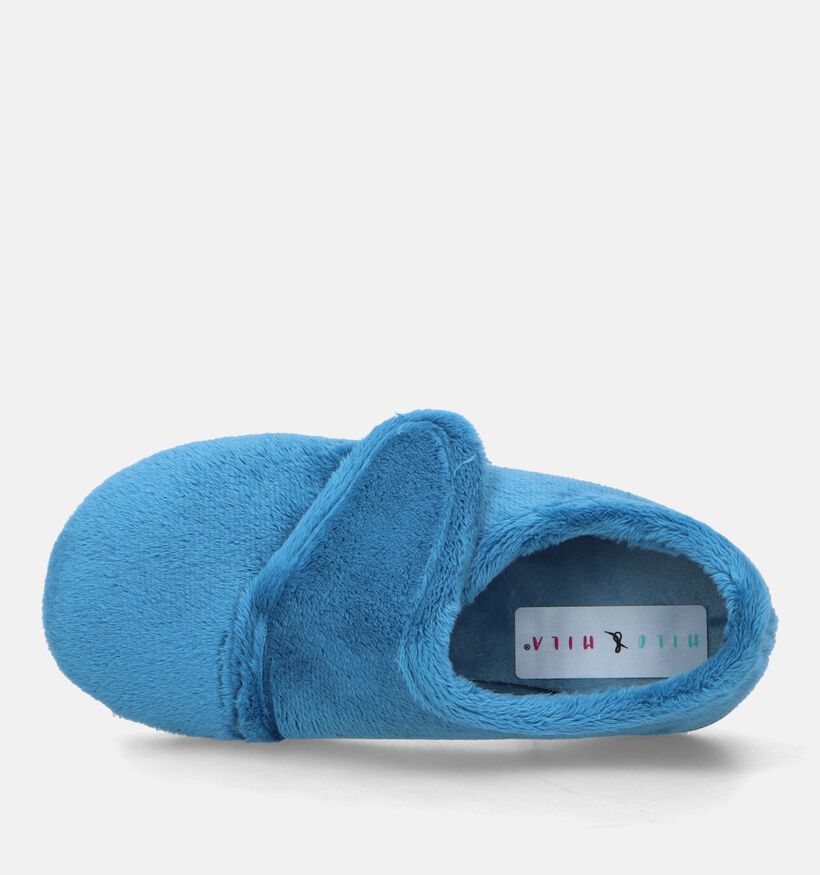 Milo & Mila Pantoufles fermées en Bleu pour filles, garçons (332263)