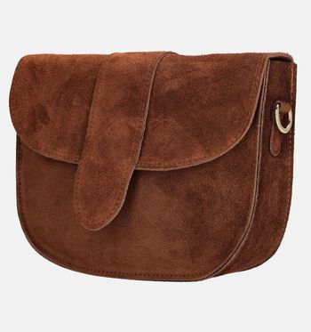 Charm London Crossbody tassen Cognac/Bruin/Taupe/Blauw/Groen