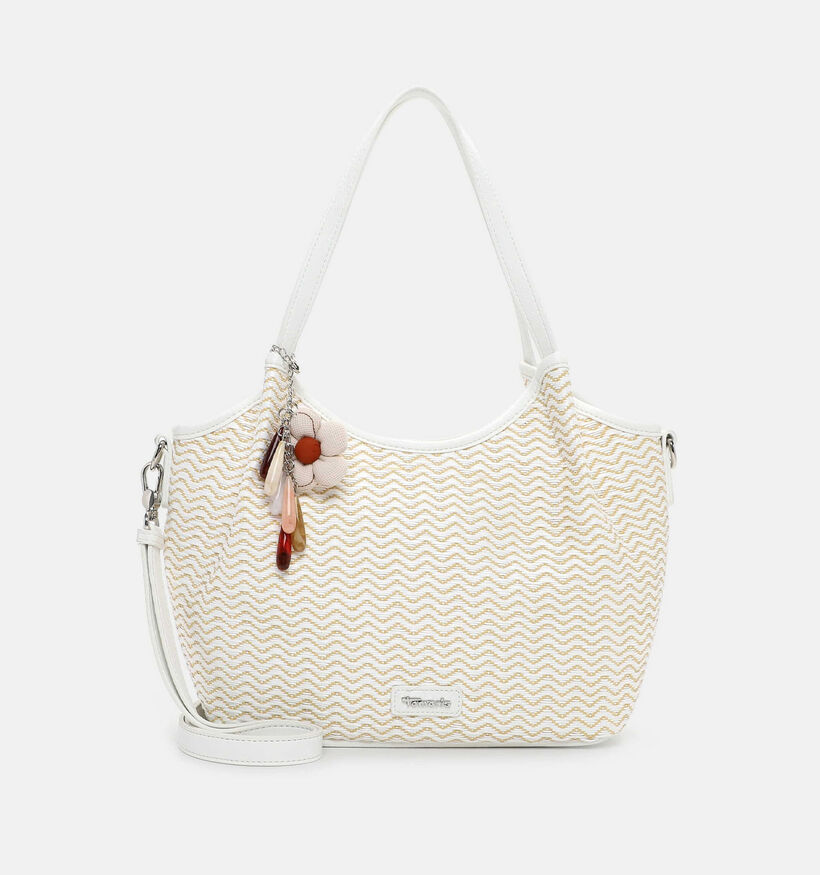 Tamaris Konstantina Witte Shoppertas met Riem voor dames (371313)