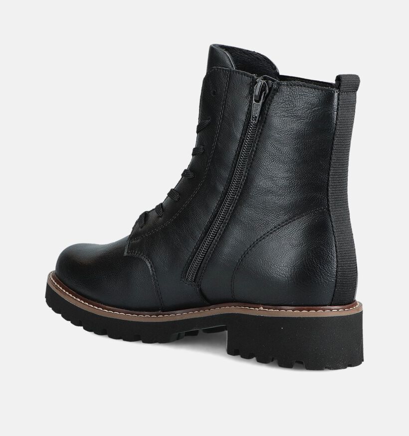 Remonte Boots à lacets en Noir pour femmes (363566) - pour semelles orthopédiques