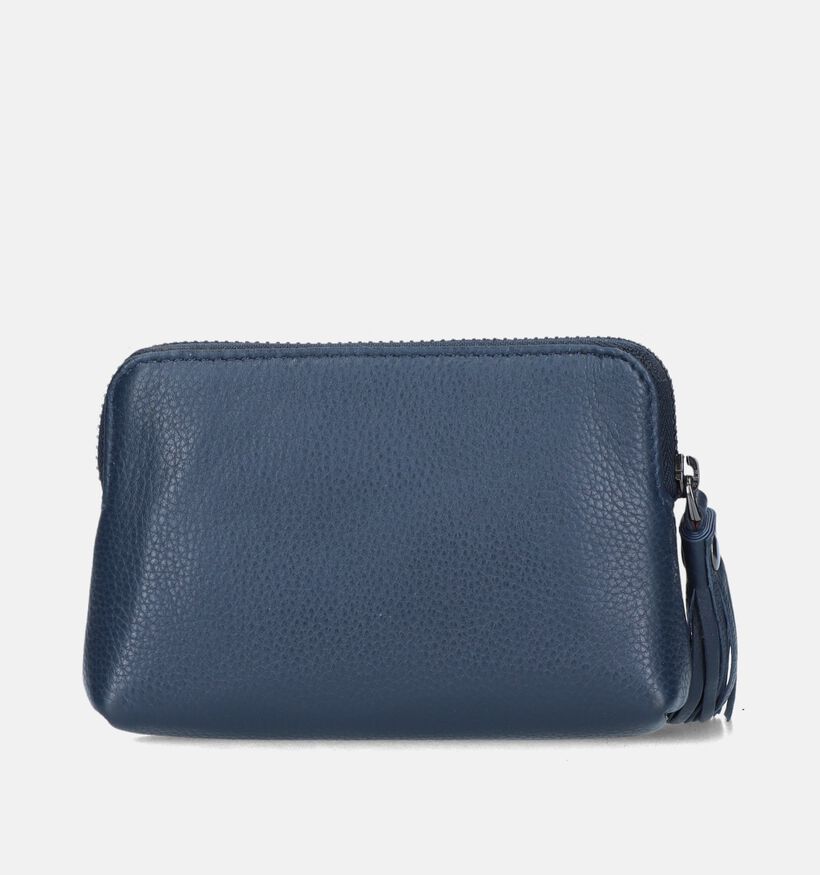 Euro-Leather Blauwe Geldbeugel voor dames (381373)