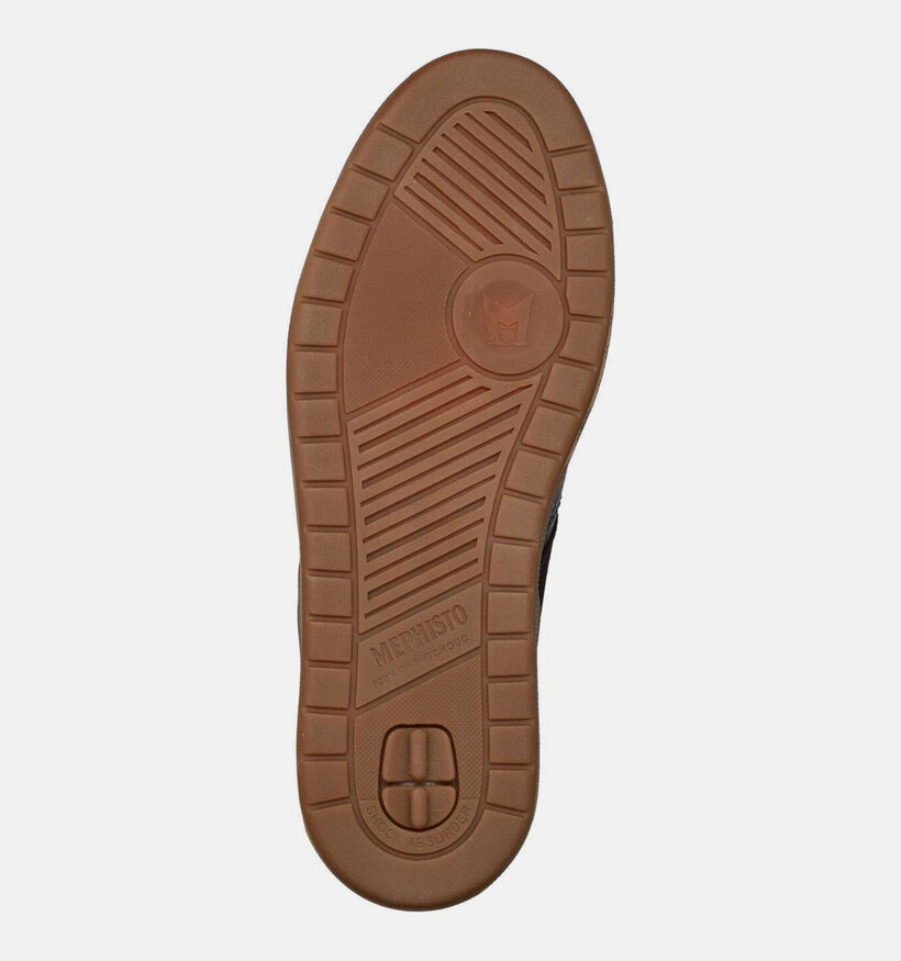 Mephisto Henrik Oregon Donkerbruine Sneakers voor heren (378987) - geschikt voor steunzolen