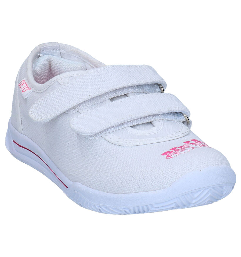 Deto Chaussures de sport en Blanc pour filles (293525) - pour semelles orthopédiques