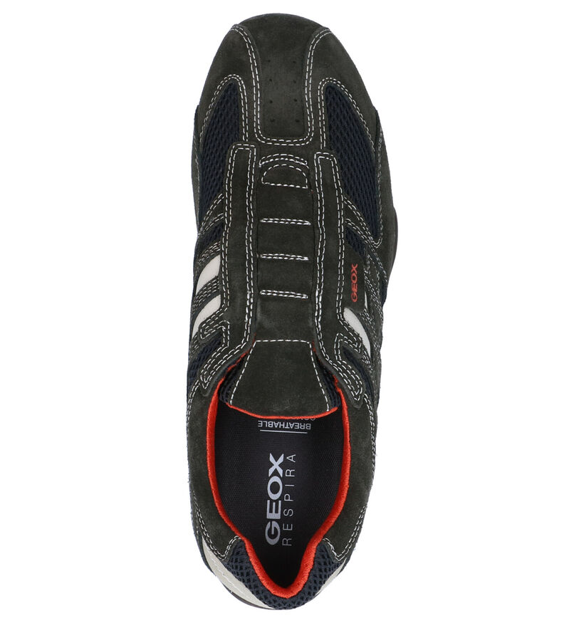 Geox Snake Chaussures slip-on en Bleu pour hommes (278963) - pour semelles orthopédiques