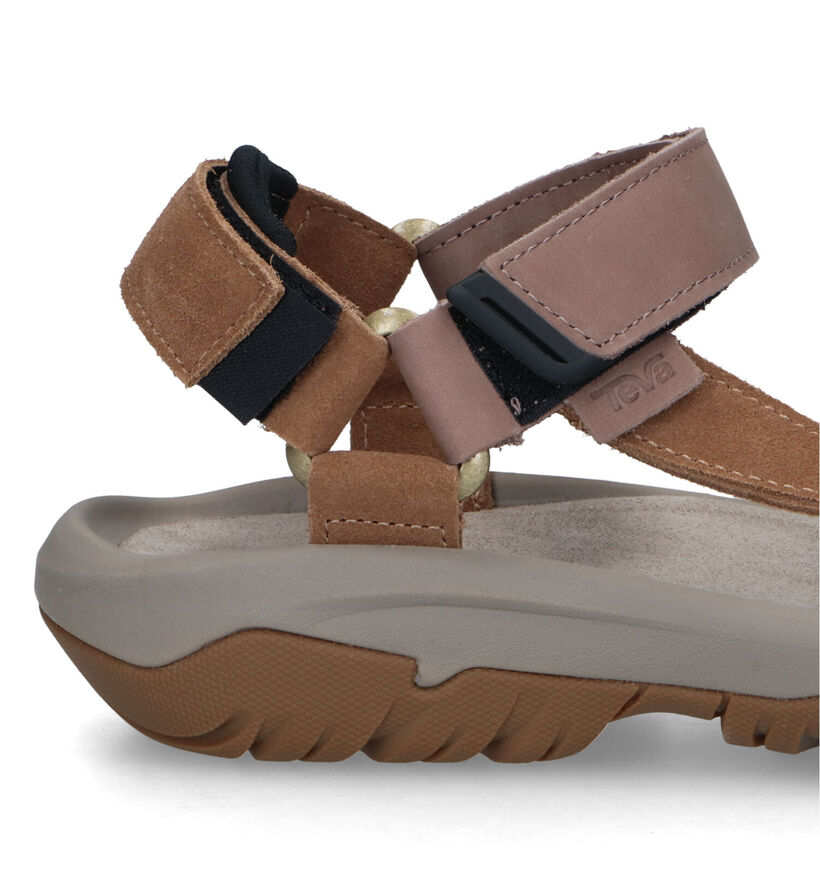 Teva Hurricane Sandales en Cognac pour hommes (321942)