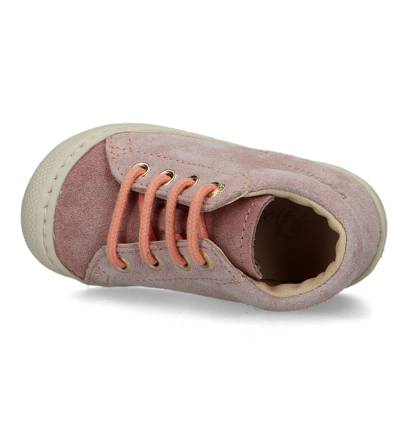 Naturino Cocoon Suede Chaussures pour bébé en Camel pour filles (339404)
