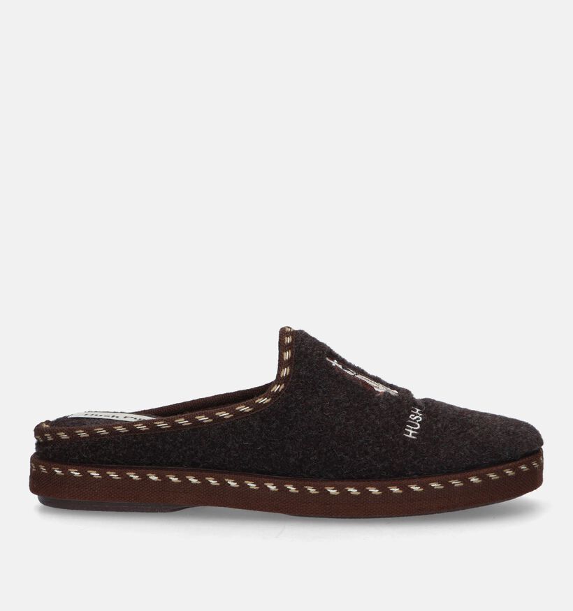 Hush Puppies Deux Pantoufles en Brun pour hommes (330018)