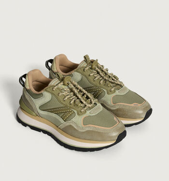 HOFF City Low Sneakers Beige/Groen