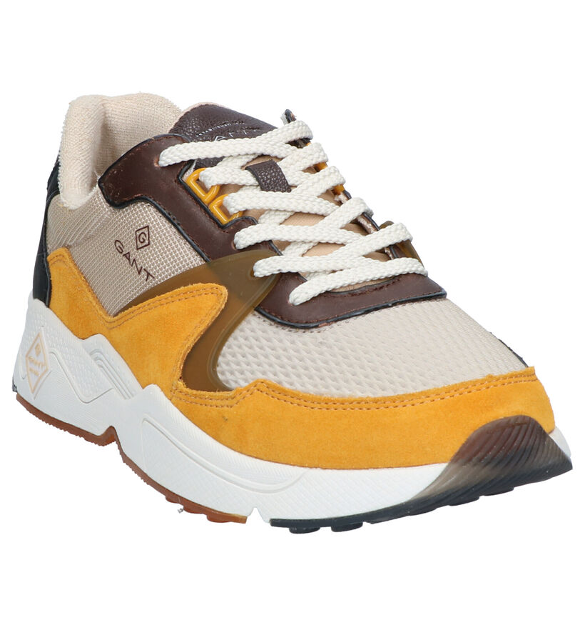 Gant Portland Gele Sneakers in leer (261315)