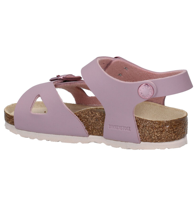 Birkenstock Rio Sandales en Rose pour filles (322467)