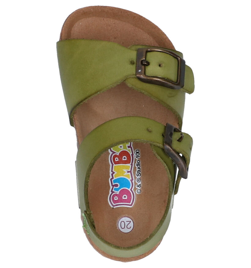 Bumba Beasy Blauwe Sandalen in leer (273235)