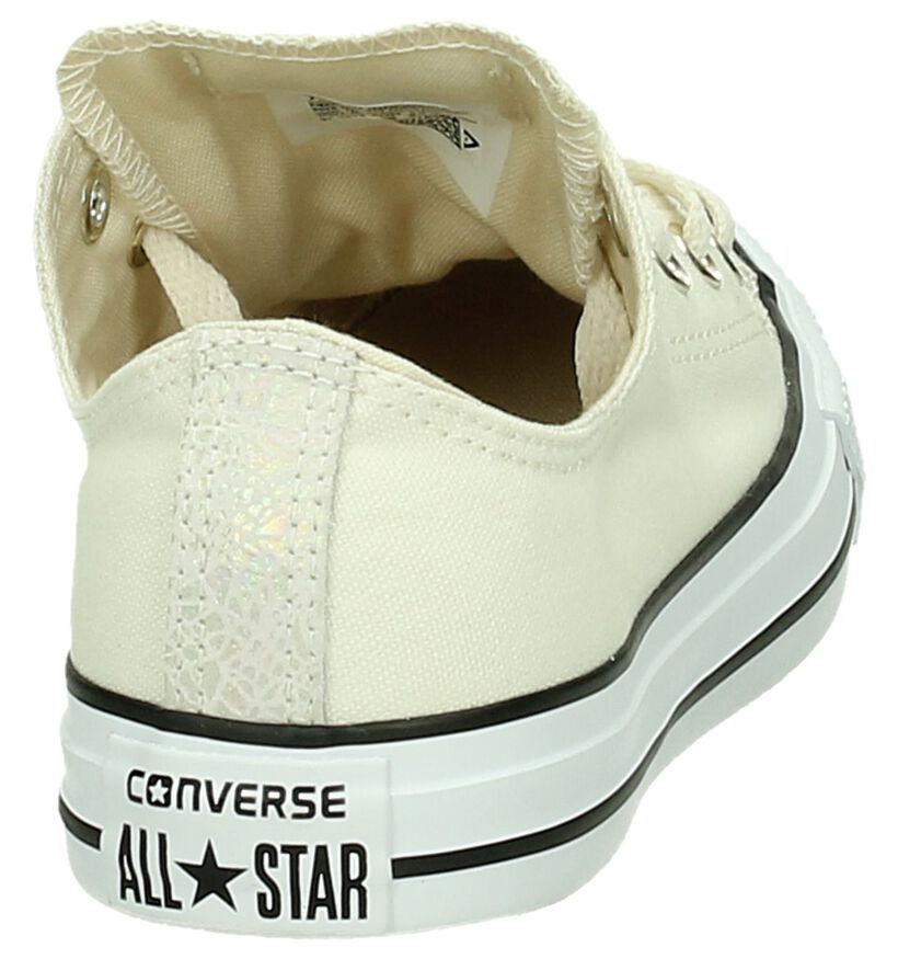 Converse Chuck Taylor AS Baskets en Beige en textile (287162)