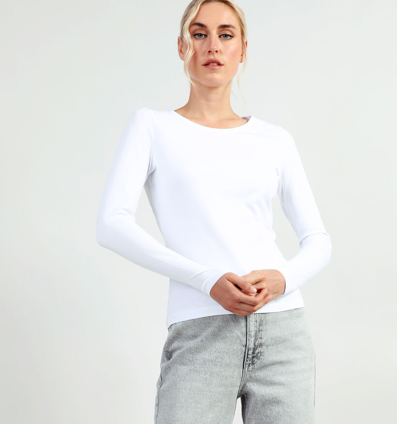 Vila Nora Zwarte Basic T-shirt voor dames (350997)