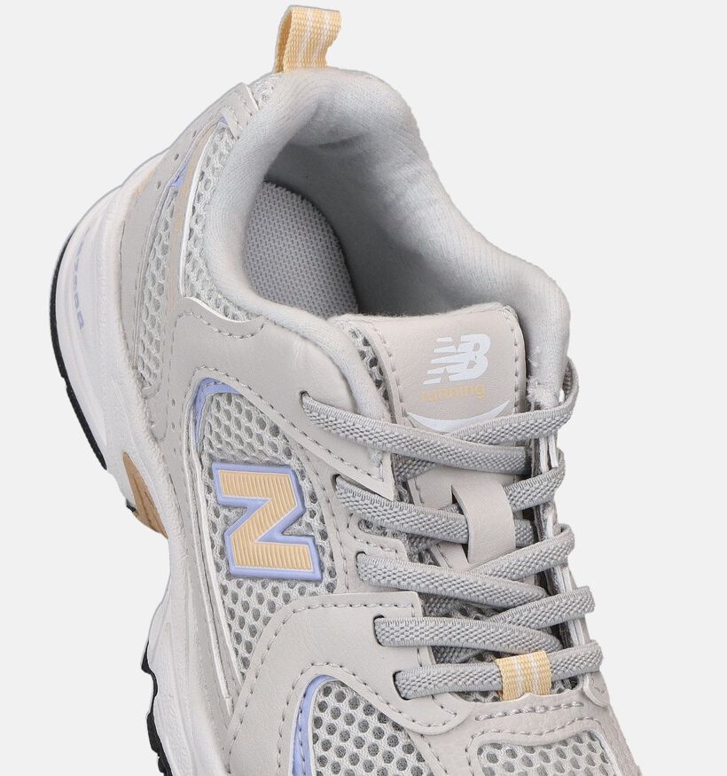 New Balance 530 Baskets en Gris pour filles (366215) - pour semelles orthop&eacute;diques