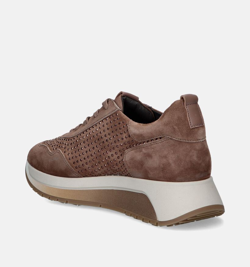 Softwaves Baskets casual en Taupe pour femmes (347385) - pour semelles orthopédiques