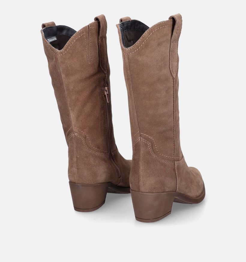 Tamaris Cowboy boots en Brun pour femmes (330514)