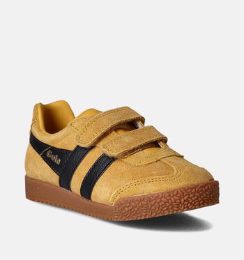 Gola Harrier Low Baskets Sun/Black/Cement/Navy/Evergreen/Otter/Black/Marine Blue/Trainer Navy/ Moody Orange/Marine Blue/ White/Navy/Sage/Sun/Navy/Red/Sun/Marine Blue/White/Evergreen/ Off White/Khaki/Sun/Black