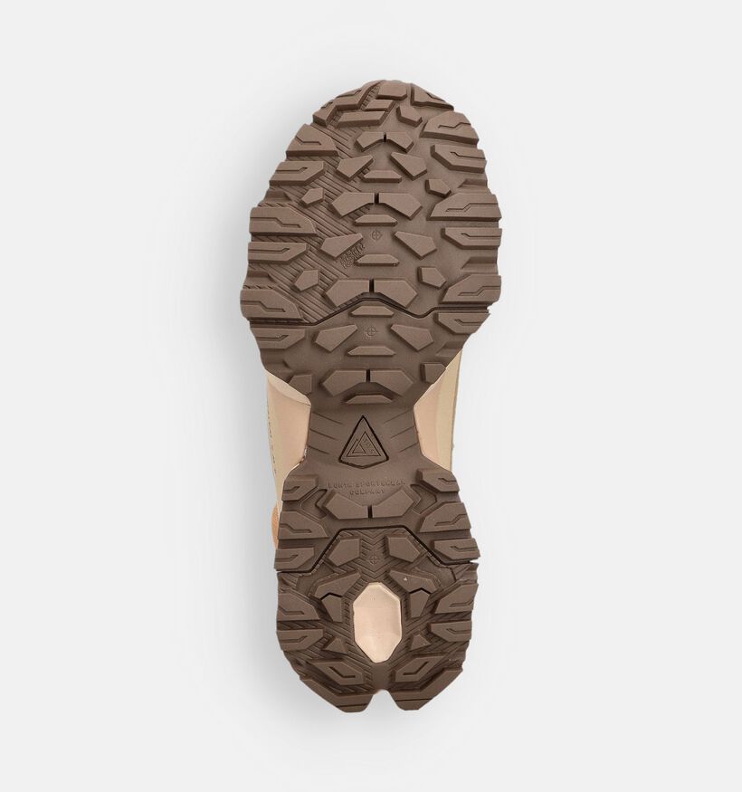 ICEPEAK Alei Beige Wandelschoenen voor dames (361849) - geschikt voor steunzolen
