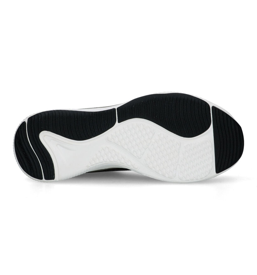 Skechers D'Lux Fitness Relaxed Fit Baskets en Noir pour femmes (321366)