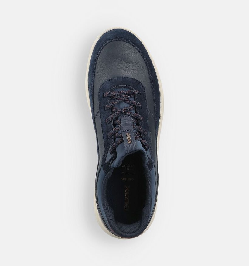 Geox Blauwe Veterschoenen voor heren (370527) - geschikt voor steunzolen