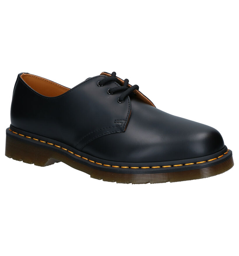 Dr. Martens 1461 Zwarte Veterschoenen in leer (292454)