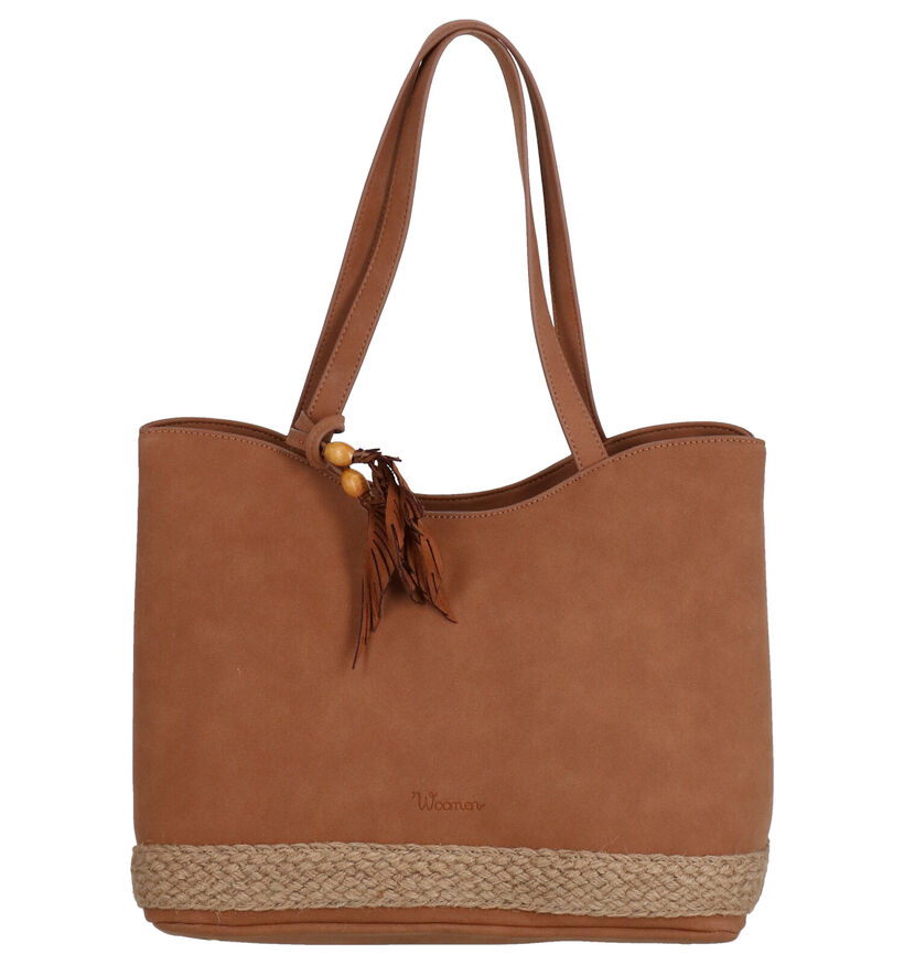 Woomen Anemone Vegan Cognac Shopper in kunstleer (283137)