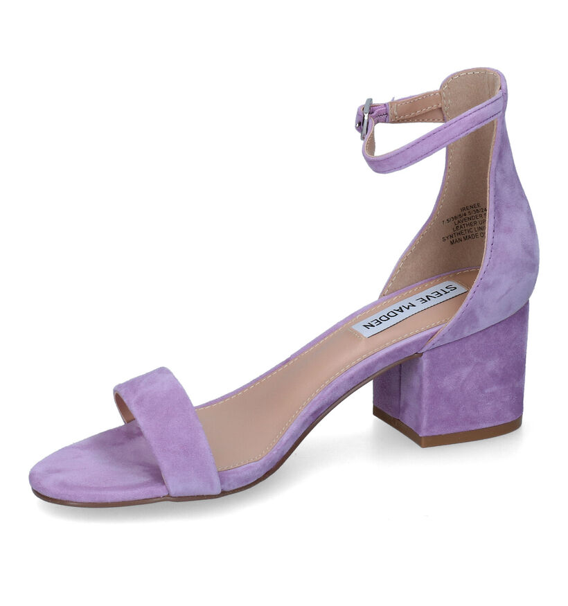 Steve Madden Irenee Sandales en Mauve pour femmes (305357)