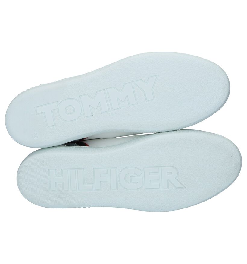 Sneakers Hoog Tommy Hilfiger Wit in leer (237238)
