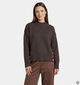 Deeluxe Original Nina Donkerbruine Trui met Knoopdetail voor dames (382268)