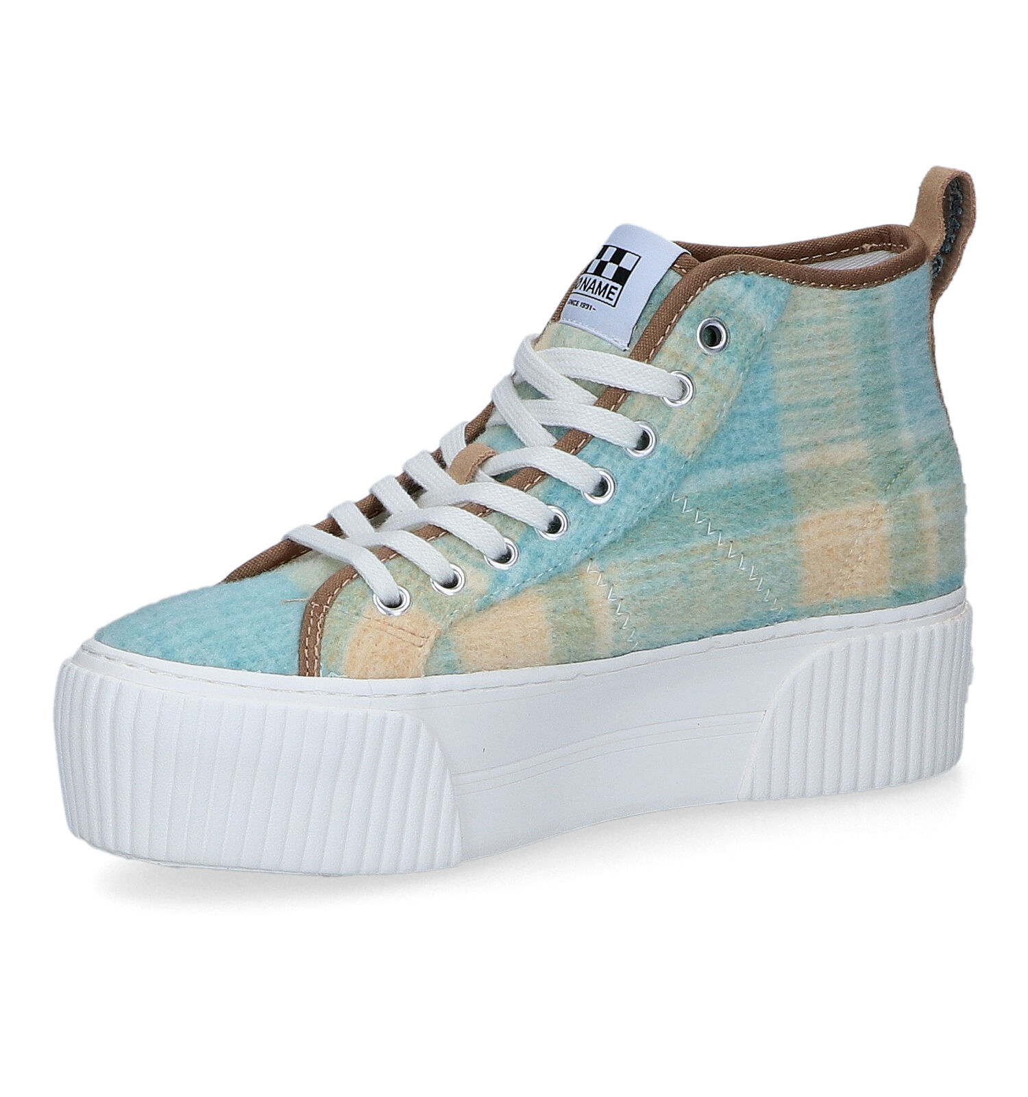 Donkerblauwe hoge hotsell sneakers dames