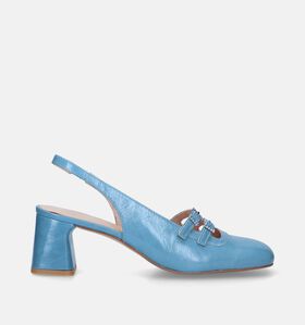 Zinda Escarpins slingback en Bleu pour femmes (341047)