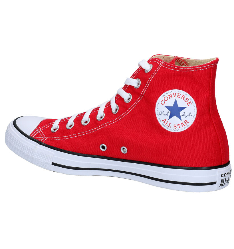 Converse Chuck Taylor All Star Hi Zwarte Sneakers voor dames, heren (361446)