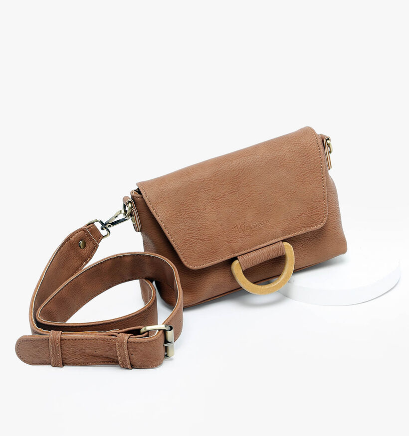 Woomen Acacia Bruine Crossbody tas voor dames (347728)