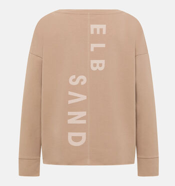Elbsand T-shirts Bruin/Blauw