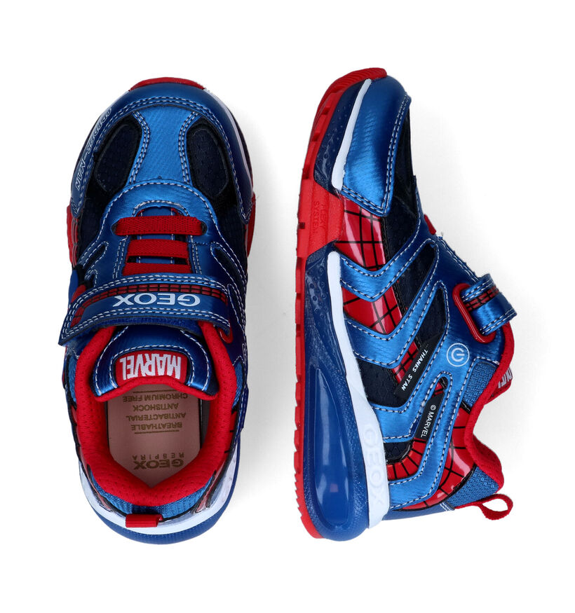 Geox Spider-Man Blauwe Sneakers voor jongens (312557) - geschikt voor steunzolen