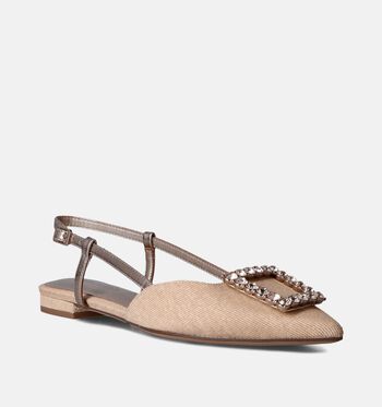 Tamaris Chaussures plates Beige