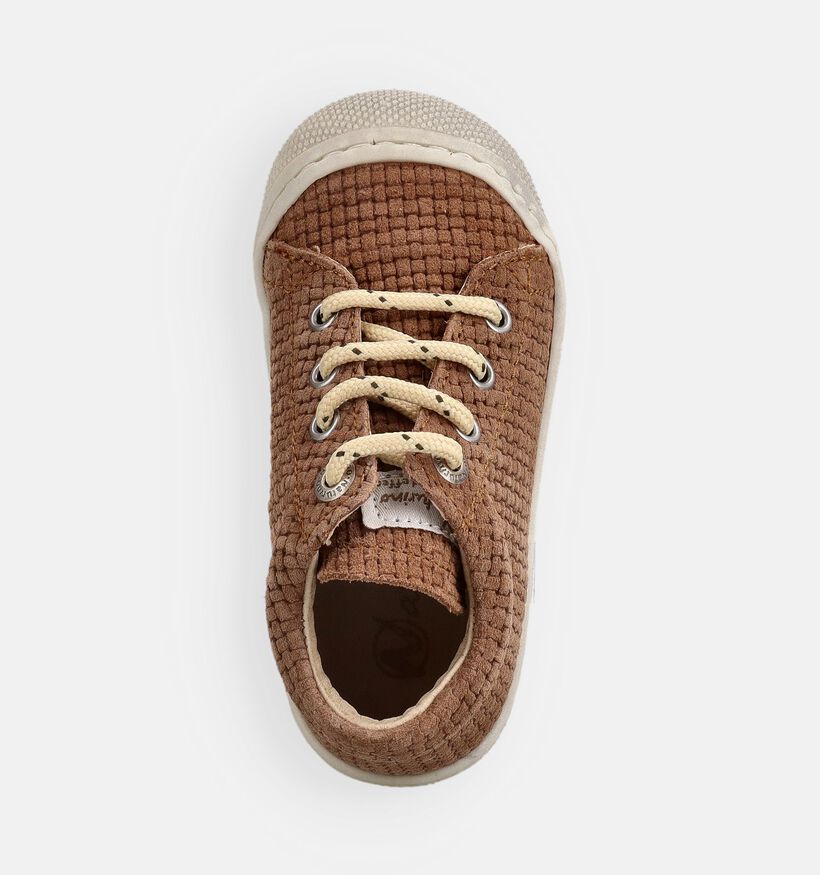 Naturino Cocoon Baskets pour b&eacute;b&eacute; en Brun fonc&eacute; pour filles, gar&ccedil;ons (371641) - pour semelles orthop&eacute;diques