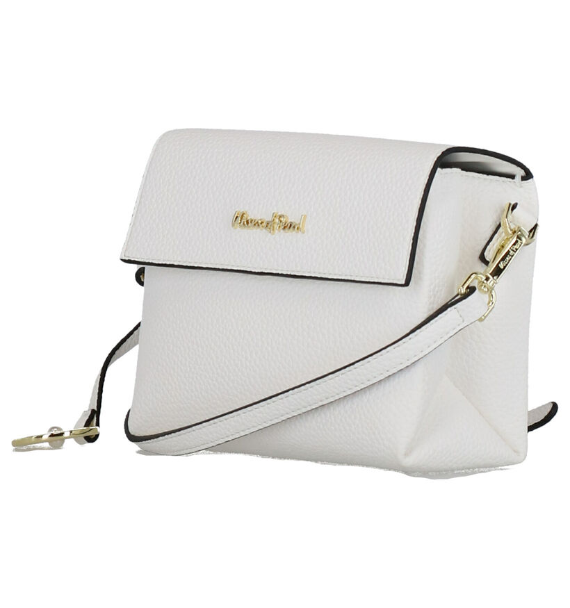 Kisses of Pearl Chloe Witte Crossbody Tas in kunstleer (273736)