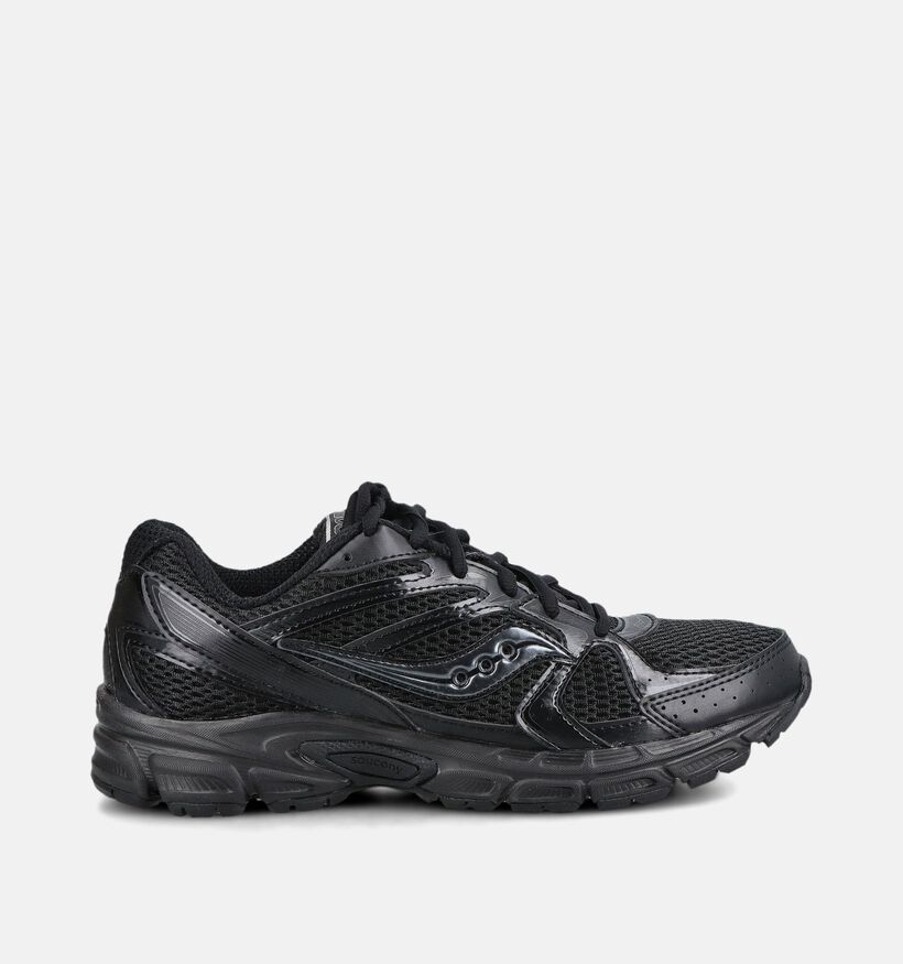 Saucony Ride Millenium Zwarte Hardloopschoenen voor dames (376603) - geschikt voor steunzolen