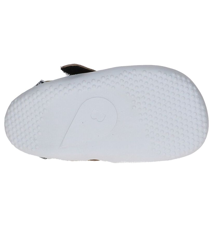 Bobux Xplorer Step Up Witte Babypantoffels met Anti-slip, , pdp