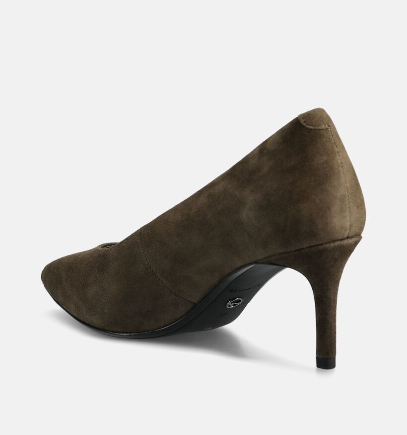 Tamaris Olijfgroene Pumps voor dames (376650)