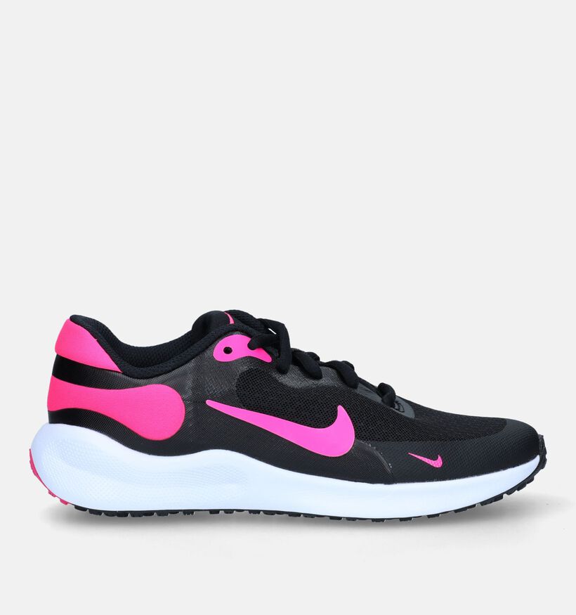 Nike Revolution 7 GS Zwarte Sneakers voor meisjes (332196)