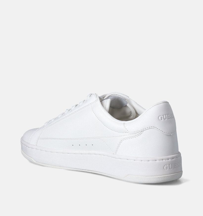 Guess Vinci Witte Veterschoenen voor heren (354065) - geschikt voor steunzolen