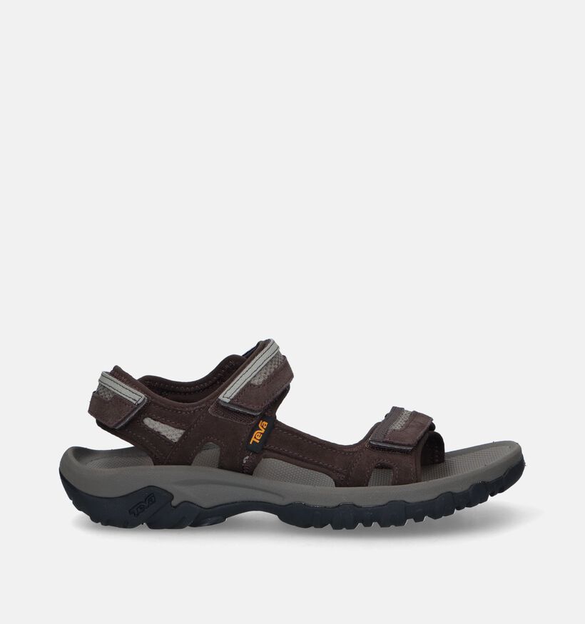 Teva Hudson Sandales de marche en Taupe pour hommes (354635)